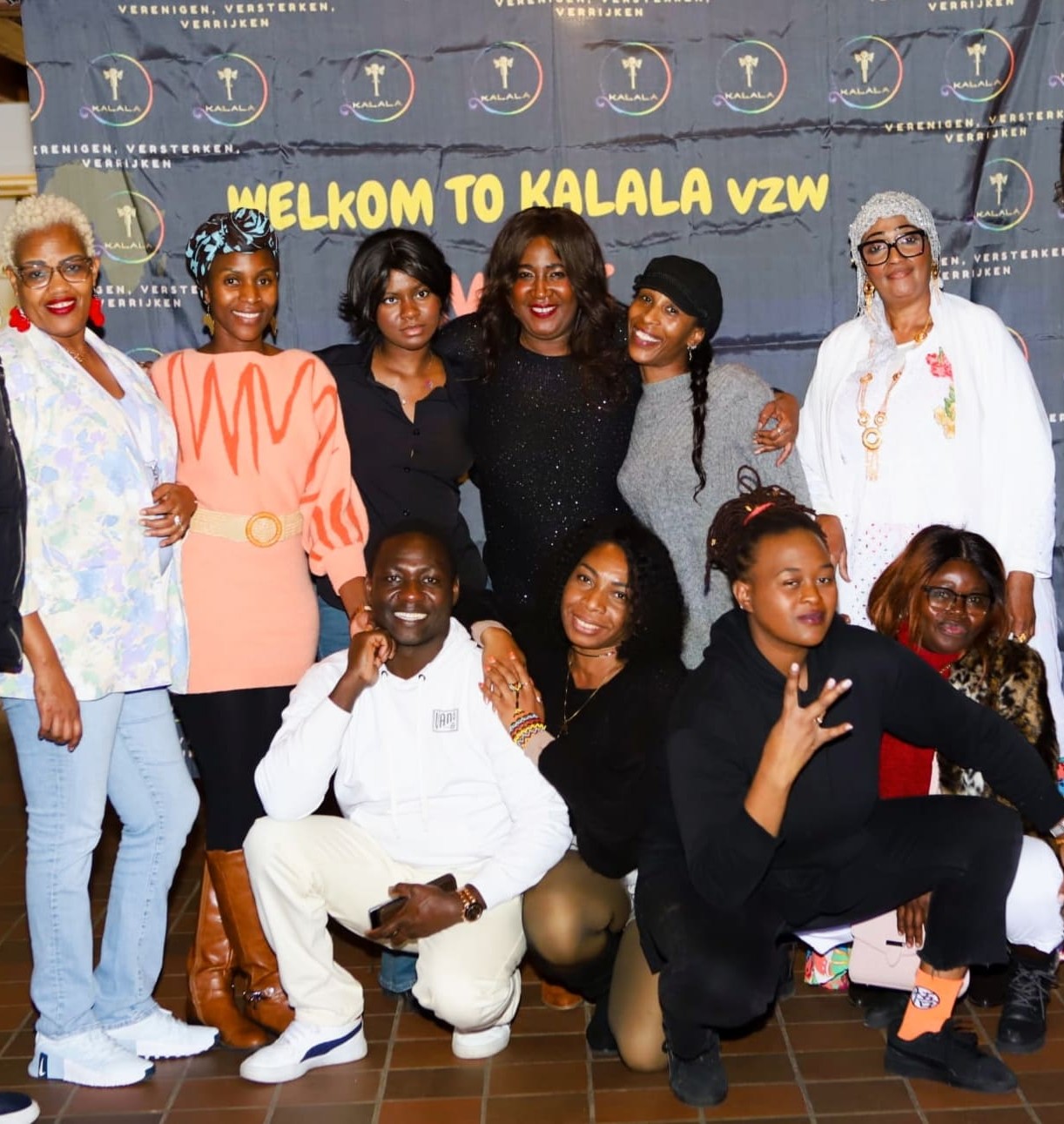 groepsfoto van leden